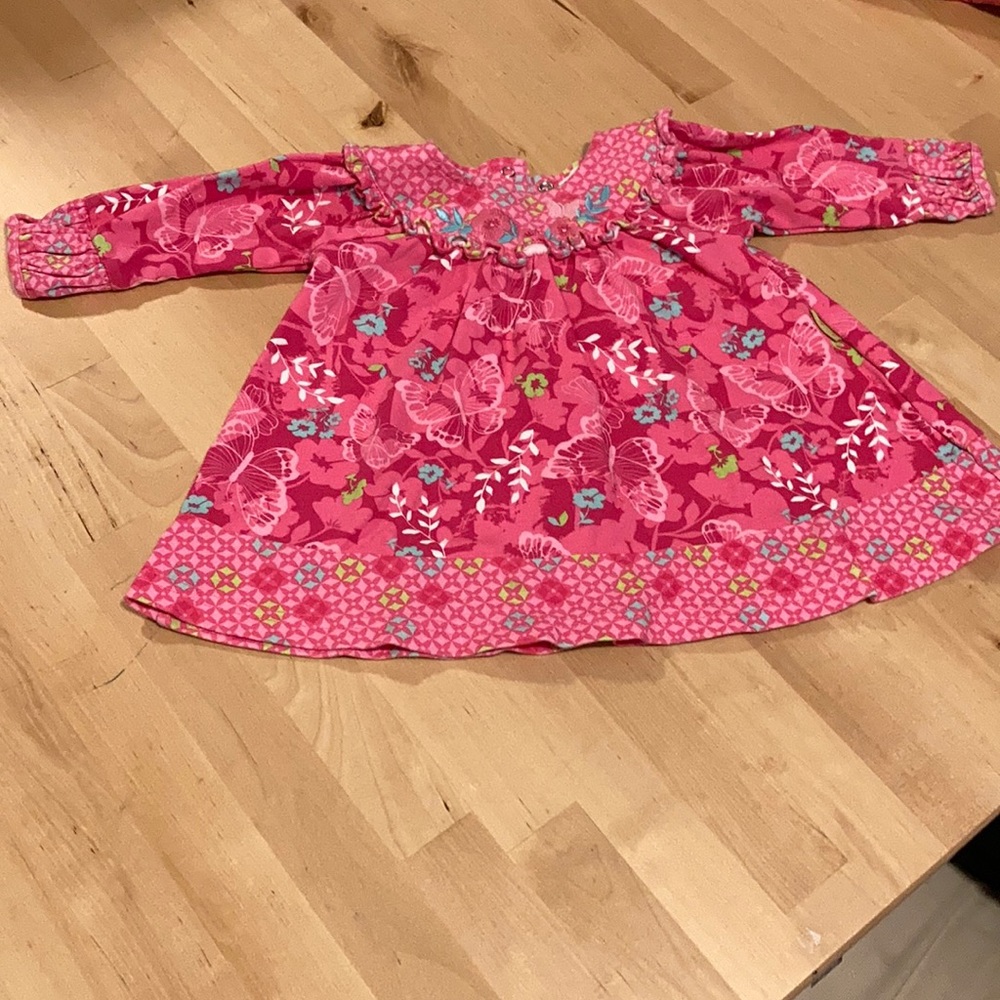 LE TOP Pink Floral Dress